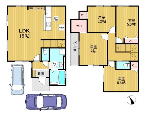 京都市伏見区羽束師古川町の新築一戸建