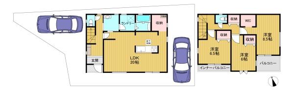 京都市伏見区淀樋爪町の新築一戸建