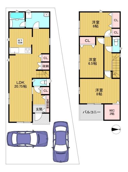 京都市伏見区羽束師菱川町の新築一戸建