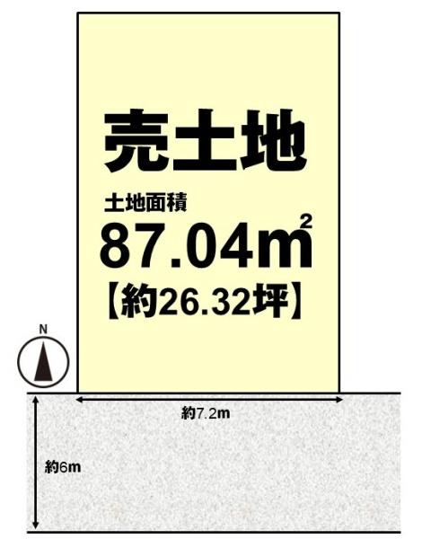 向日市上植野町大田の売土地