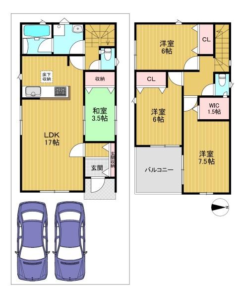 京都市伏見区羽束師菱川町の新築一戸建