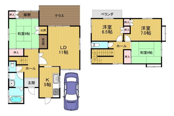 京都市伏見区久我東町の中古一戸建