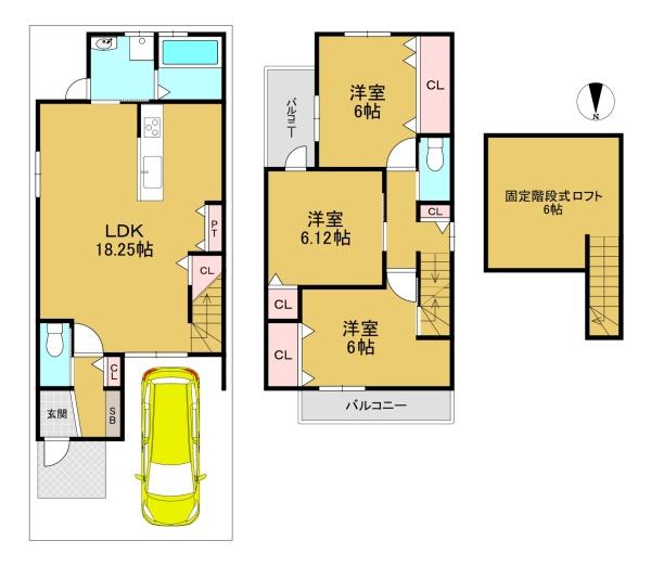 向日市物集女町出口の売土地