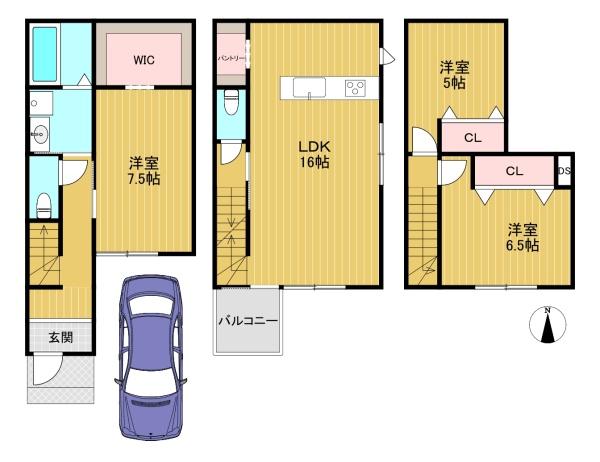 長岡京市一文橋２丁目の土地