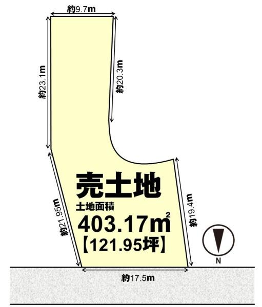 乙訓郡大山崎町字円明寺小字大門脇の売土地