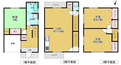 京都市伏見区久我森の宮町の中古一戸建