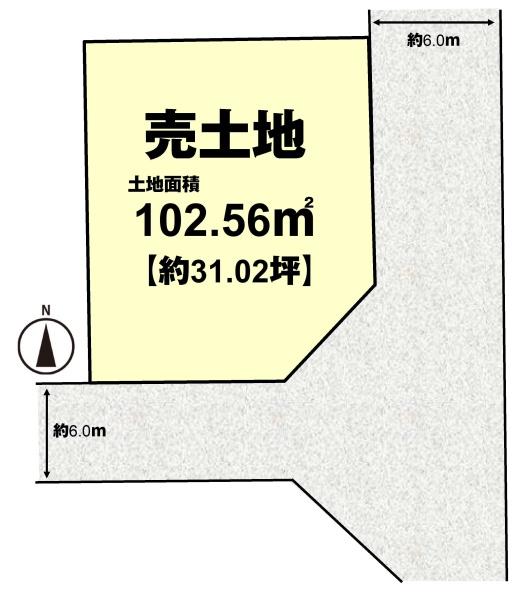 京都市伏見区久我森の宮町の売土地