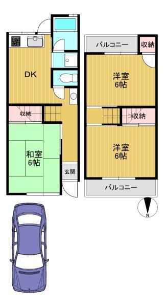 京都市南区久世東土川町の中古一戸建て