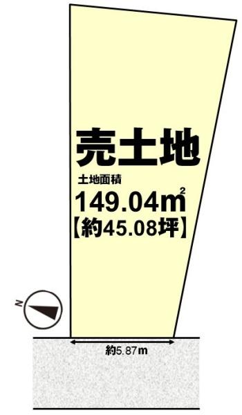 向日市寺戸町笹屋の土地