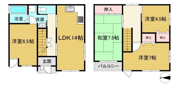 京都市伏見区久我御旅町の中古一戸建て
