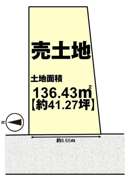 長岡京市長岡１丁目の売土地