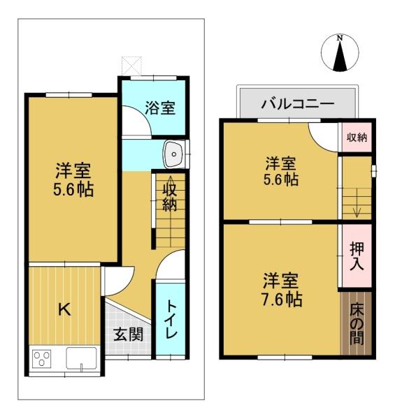 京都市伏見区久我森の宮町の中古一戸建て