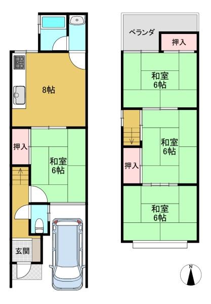 京都市伏見区久我石原町の中古一戸建