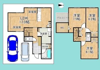京都市伏見区羽束師鴨川町の中古一戸建