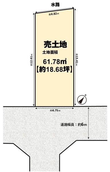 京都市伏見区久我森の宮町の売土地