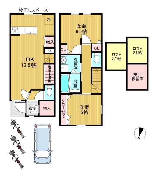 向日市上植野町馬立の新築一戸建