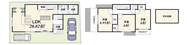 向日市寺戸町岸ノ下の土地