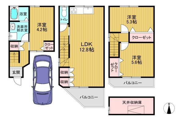 京都市伏見区久我石原町の中古一戸建