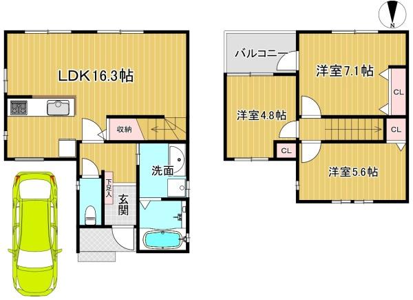 京都市西京区嵐山風呂ノ橋町の土地