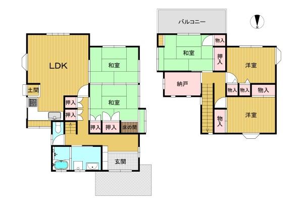 京都市西京区大枝北沓掛町３丁目の中古一戸建て