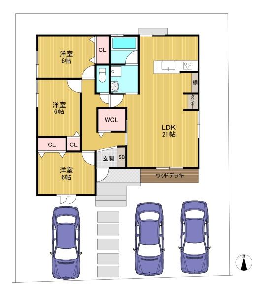 京都市西京区大枝西新林町６丁目の新築一戸建