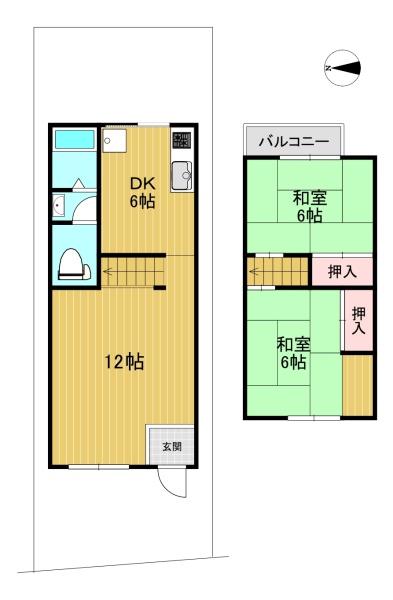 京都市西京区桂艮町の中古一戸建