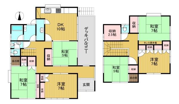 京都市西京区大枝西長町の中古一戸建