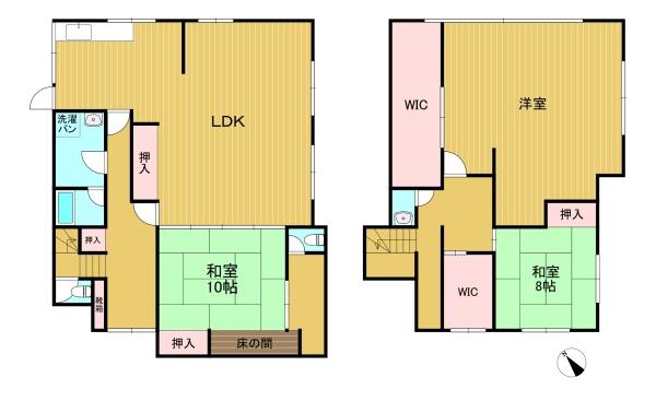 京都市西京区大枝南福西町３丁目の中古一戸建て