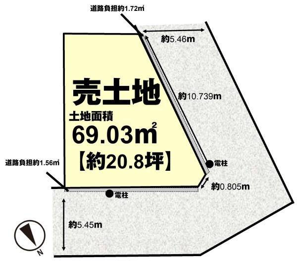 京都市西京区桂野里町の売土地