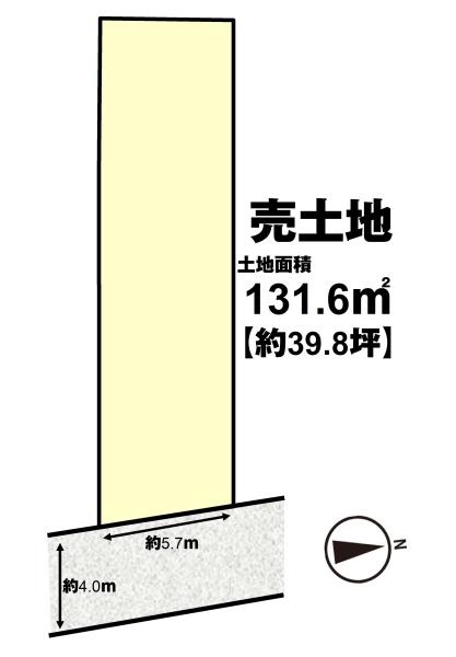 京都市西京区桂下豆田町の売土地