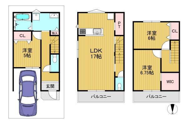長岡京市神足神田の売土地