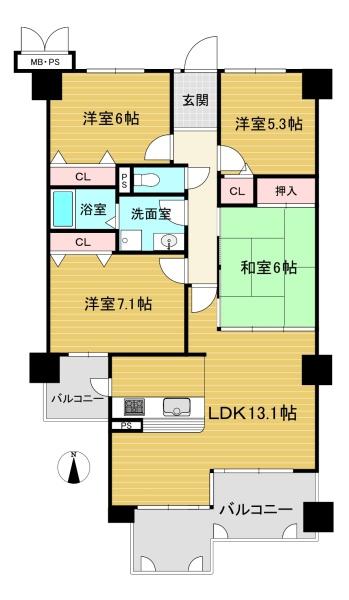 サンシティ桂坂参番館