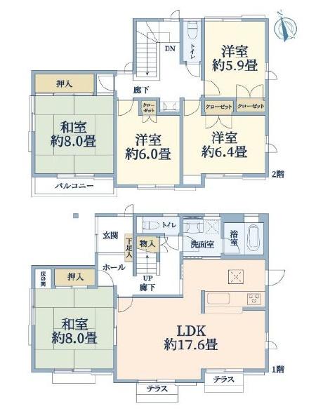 京都市西京区御陵峰ケ堂町２丁目の中古一戸建