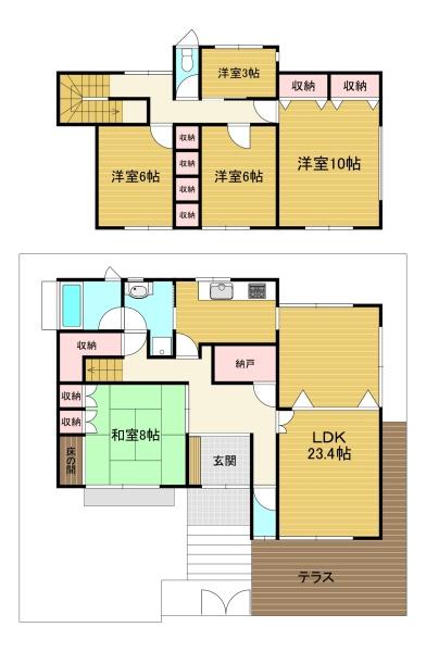 京都市西京区御陵大枝山町5丁目の中古一戸建