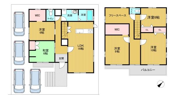 京都市西京区御陵峰ケ堂町3丁目の中古一戸建