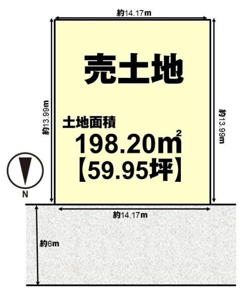 京都市西京区下津林六反田の売土地