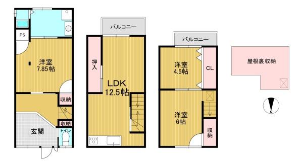 向日市寺戸町山縄手の一戸建