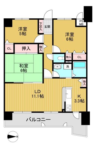 サンマンションアトレ東向日