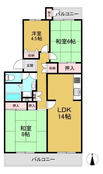 境谷西第2住宅8号棟