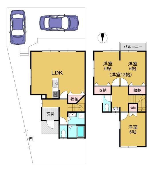 京都市西京区大原野東境谷町３丁目の中古一戸建