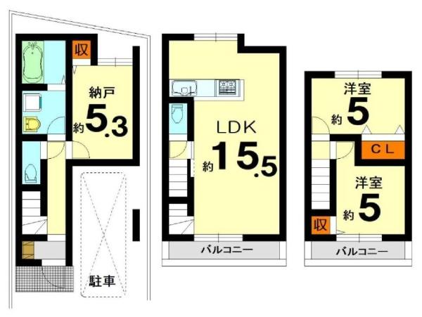 京都市西京区桂稲荷山町の土地