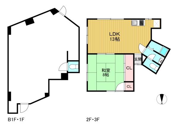 京都市西京区大枝沓掛町の店舗付住宅