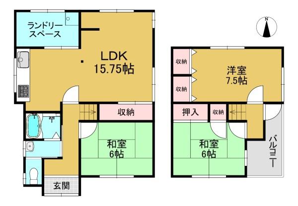 向日市寺戸町古城の中古一戸建