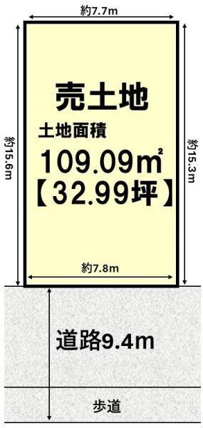 向日市寺戸町中野の売土地
