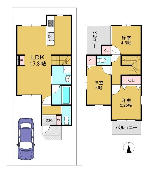 京都市西京区川島調子町の新築一戸建