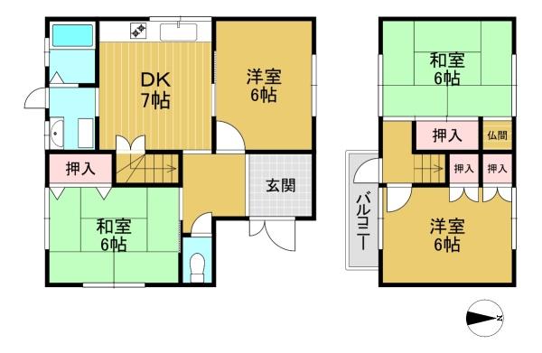 三島郡島本町江川２丁目の中古一戸建て