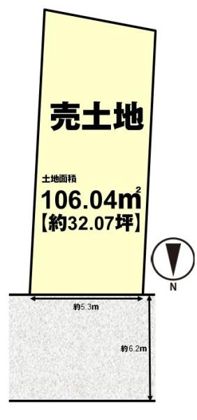 京都市西京区桂南巽町の売土地
