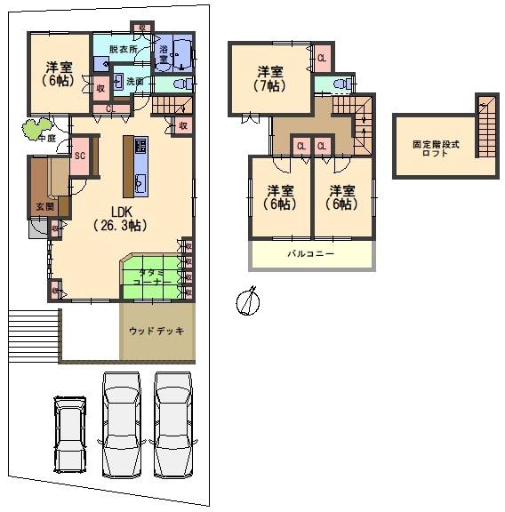 京都市西京区樫原内垣外町の売土地