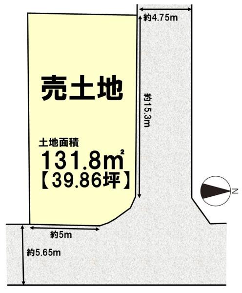 京都市西京区大原野上里鳥見町の土地