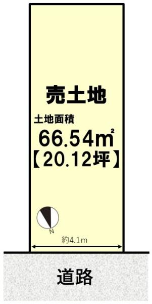 向日市上植野町馬立の売土地